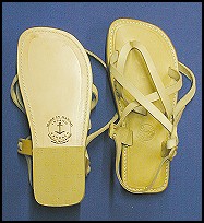 Natural Light - Men and Womens handmade leather sandals - all sandals at islandsandals.com are handmade with quality leather